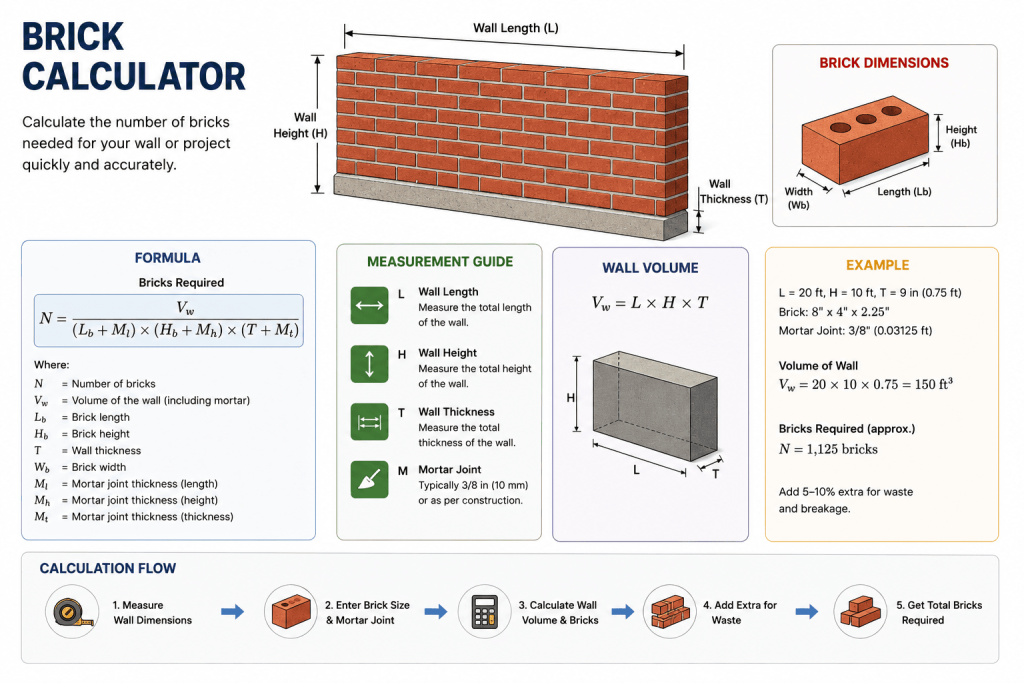 Brick Calculator - Construction Toolkit